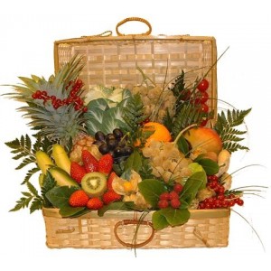 Magnifique Panier de Fruits